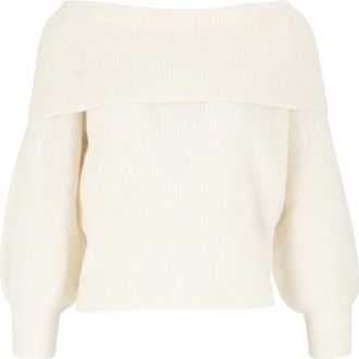 MC2 Saint Barth Jersey con vuelta - Knitwear - Mujer - Blanco - S