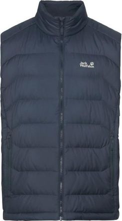 Jack Wolfskin Wild Pass Down Vest Daunengilet f&uuml;r Herren | blau