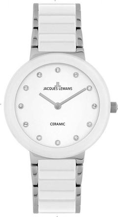 Jacques Lemans Womens 42-7H Ladies Monaco Watch - Silver - One Size