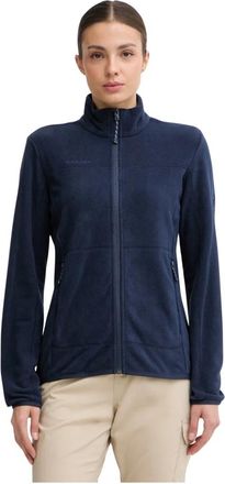 Mammut Innominata Light ML Jacket - Dames - Fleece jassen - Blauw - S - Polyester - Fitness