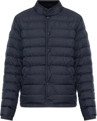 Moncler Clorin Down Jacket - Heren - Gewatteerde jassen - Blauw - 2XL - Jassen