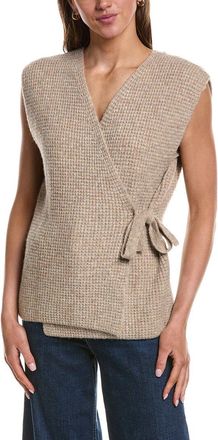 Ichi Ialitten Wool-Blend Poncho