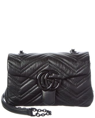 Gucci Gg Marmont Mini Leather Shoulder Bag