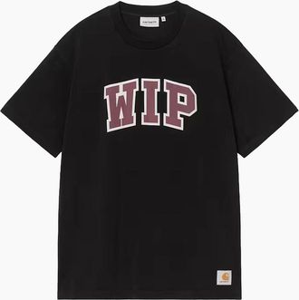 Carhartt Work in Progress Mens Carhartt WIP S/S WIP III T-Shirt Black/Heavy Stone Wash - Size: 42