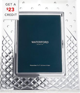 Waterford Celebrations 5X7 Frame