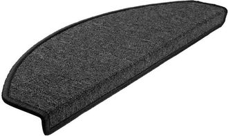 vidaXL Stair Mats 20 pcs 65x24x4 cm Anthracite Half Round Large vidaXL