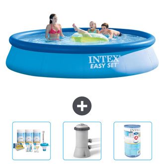 Intex Piscina Easy Set Redonda - 396x84 Cm - 6-piezas S30670