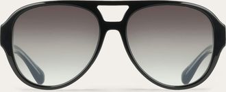 Ferragamo Women Aviator frame sunglasses Black
