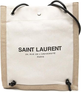 Saint Laurent Pre-owned Saint Laurent Canvas Universite Flat Convertible Crossbody Ladies LND710272 0522