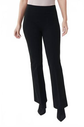 Joseph Ribkoff Womens Pull On Ponte Pant In Black