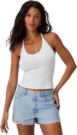 Fabletics Womens Modal Rib V-Neck Tank in Classic White at Nordstrom, Size Xx-Small
