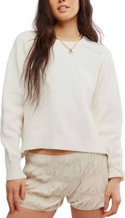 Free People Womens Spring Street Pullover In White