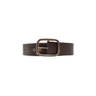 Dsquared2 Belts, male, Brown, Size: 100 CM Leather Belt With Studs