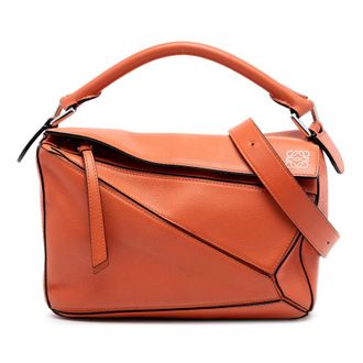 Loewe Pre-owned LOEWE Small Calfskin Puzzle Satchel Ladies YDAD1C4IZE89DG38