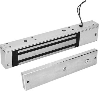 OEM Cerradura El&eacute;ctrica Magn&eacute;tica De 12 V - Fuerza De Sujeci&oacute;n De 280 Kg - Resistente A La Intemperie Para Puertas De Madera, Metal Y Vidrio - F&aacute;cil Insta