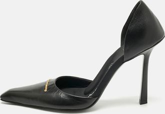 Alexander Wang Black Leather Viola Pumps