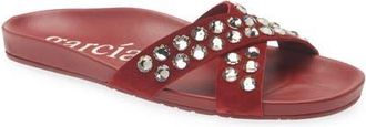 Pedro Garcia Analis Slide Sandal in Chili Castoro at Nordstrom, Size 40.5