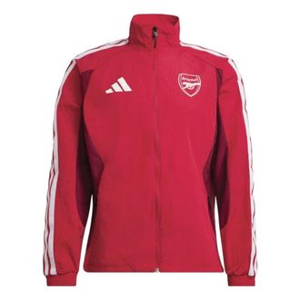 adidas Arsenal FC Home Anthem Jacket Asia Sizing Better Scarlet KV6745