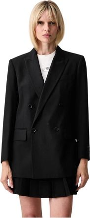 Maison Margiela Mujer, Chaquetas, Negro, Talla: S