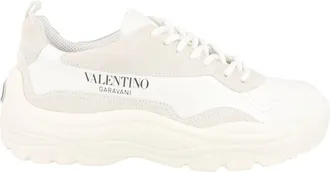 Valentino VLogo Gumboy Leather Low-Top Sneakers