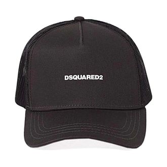 Dsquared2 Mini Logo Baseball Cap - male - Dsquared2 - Hats & Caps - Black - ONE SIZE - Accessories
