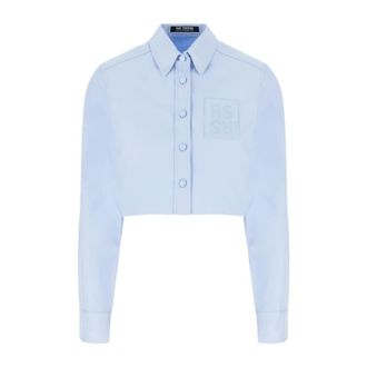 Raf Simons Shirts, female, Blue, Size: S Stylish Shirts