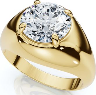 Pompeii3 Ceritified Mens 3Ct Diamond Wedding Anniversary Ring Gold Lab Grown