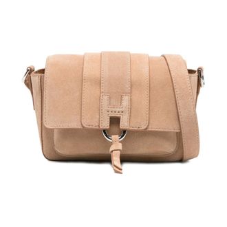 Hogan Tassen, Dames, Beige, ONE Size, Flap Crossbody Bag