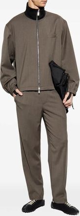 Helmut Lang Bomber in lana - Grigio