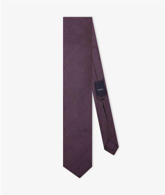 Larusmiani Grey Silk Tie Tie