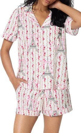 Bedhead Pajamas Print Short Pajamas in Fleur De La Tour at Nordstrom, Size X-Small