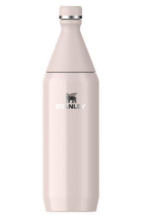 Stanley The All Day Slim 34-Ounce Bottle in Rose Quartz Gloss at Nordstrom