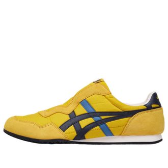 Onitsuka Tiger Serrano Slip-On Sunflower Yellow Indigo Navy 1183C615-750