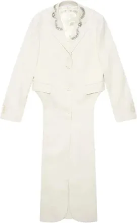 Simone Rocha Donna, Abiti, Beige, S, new