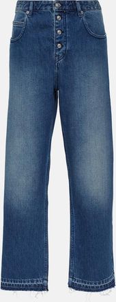 Isabel Marant Belden high-rise straight jeans