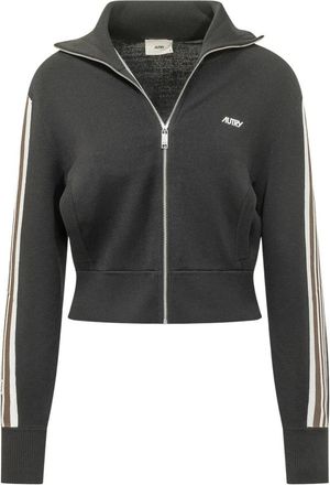 Autry Jacket Main Knit - Dames - Vesten met rits - Zwart - S - Hoodies & sweatvesten