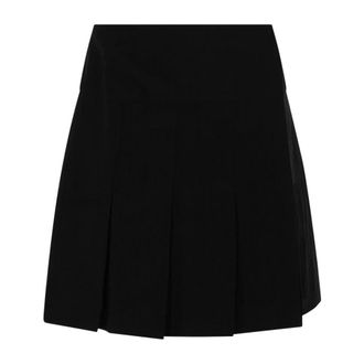 Our Legacy Falda Mini Plisada - Skirts - Mujer - Negro - M