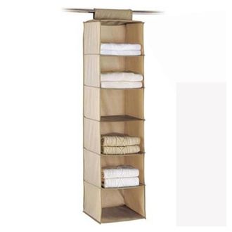 Trade Shop Trade Shop - Organizador De Armario Plegable Con 6 Compartimentos Que Ahorran Espacio