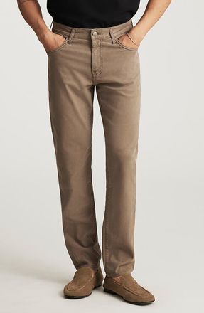 Mavi Steve Athletic Luxe Twill Pants in Timber Luxe Twill at Nordstrom, Size 34 X 32
