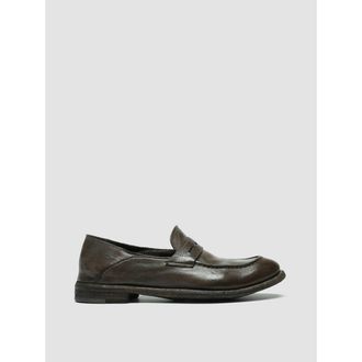 Officine Creative Lexikon 516 Leather Penny Loafers in Taupe at Nordstrom, Size 41