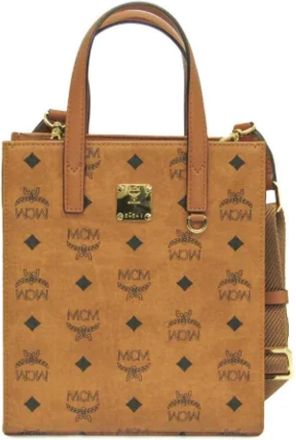 MCM Tweedehands Canvas handtassen - Dames - Vintage Handtas - Bruin - ONE Size - Vintage
