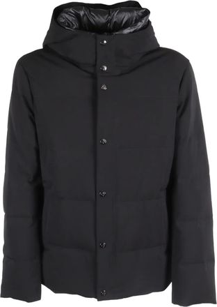 Montecore Cappotto imbottito con cappuccio - Nero