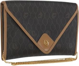 Dior Pre-owned Clutches, female, Black, Size: ONE SIZE Pre-owned Vintage Shoulder Bag