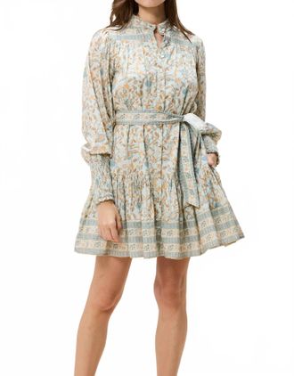 Cleobella Karli Mini Dress In Beige