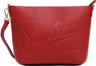 MC2 Saint Barth Aline Bag - Dames - Clutches - Rood - ONE Size - Leer - Tassen