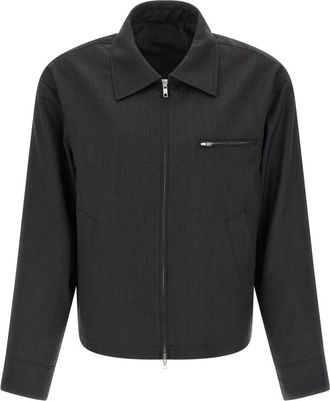 Mfpen Postal Jacket - Heren - Zomerjassen - Grijs - M - Wol - Jassen