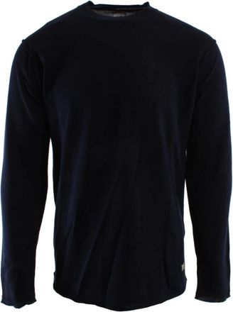 C.P. Company Rondgebreide trui - Heren - Longsleeves - Blauw - L - Tops
