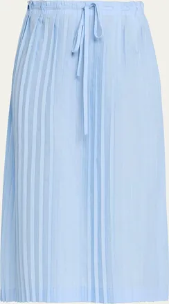 Toteme Belted Pleated Skirt
