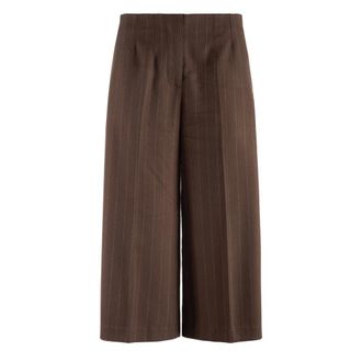 Nenette Bermuda Efeso - - Trousers - Donna - Marrone - L