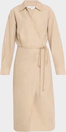 Vince Wrap Shirtdress